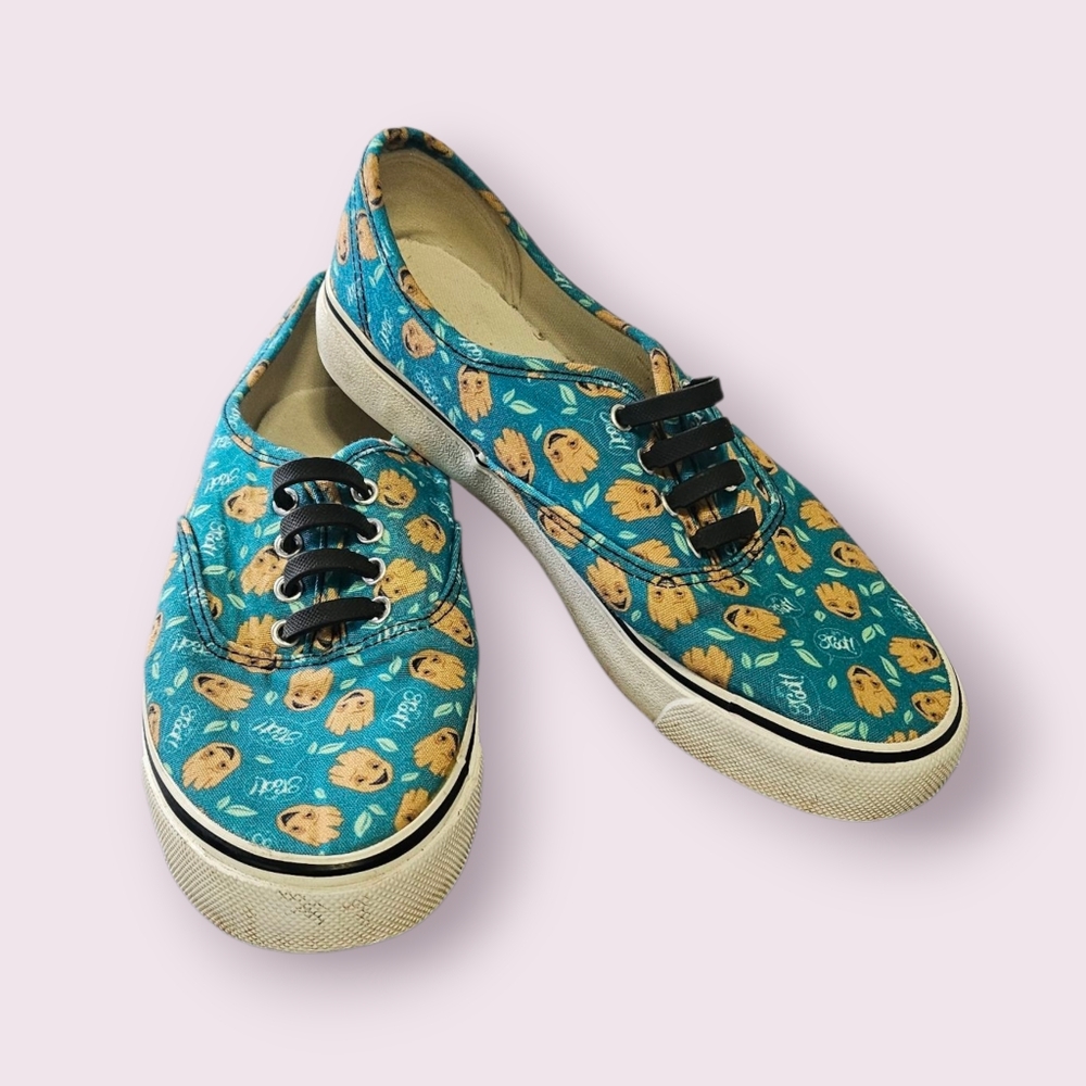 Bioworld Groot Print Sneakers Size 8.5